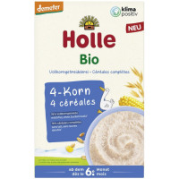 Holle Detská bio celozrnná obilná kaša zo 4 zrnná celozrnná od 6. mesiaca